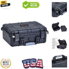 Portable All Weather Waterproof Camera Case With Foam,Fit Use of Drones,Camer...