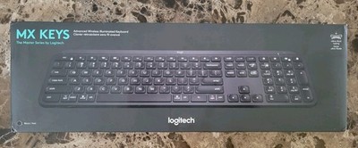 Logitech MX Mechanical Wireless Illuminated Performance Keyboard, Tactile Quiet