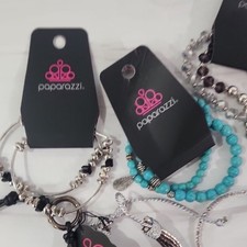 Paparazzi Jewelry Bracelet Lot - 21 Piece NEW Collection - Mixed Colors/Styles