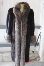 Cappotto di pelliccia visone e volpe Natale Ginevra (31063)