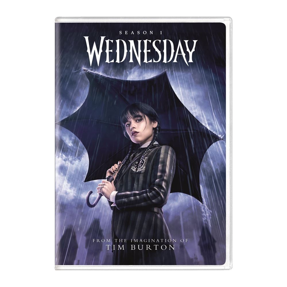 Wednesday: The Complete First Season [DVD] New Sealed , Jenna Ortega ,Tim Burton - Image 3