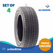 Set Of 4 Used 24560r18 Michelin Defender Ltx Ms 105h - 6.532 Set Of 4 Used 24560r18 Michelin Defender Ltx Ms 105h - 6.532