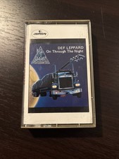 Def Leppard Cassette Tape On Through The Night Mercury 822 533-4 M-1