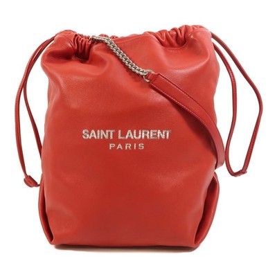 YVES SAINT LAURENT YSL SHW Teddy Bucket Shoulder Bag 538447 YVES SAINT LAURENT YSL SHW Teddy Bucket Shoulder Bag 538447
