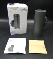 Saxby Lighting Palin 2LT Wall Light Up & Down Anthracite Grey - New!