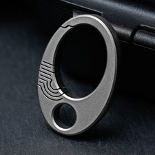 Titan Mini Schlüsselclip EDC Autoschlüsselhalter Taschenhaken Langlebig