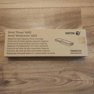 XEROX Phaser 6600 Workcentre 6605 Magenta High Capacity Toner 106R02230 VAT Inc - Image 1 of 4