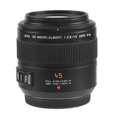 Panasonic 45/2.8 Leica DG Macro-Elmarit MFT Objektiv Fachhändler (S0675)