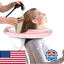 Peaoop Portable Inflatable Shampoo Basin Bedridden, Handicapped, Seniors - Air