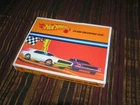 Vintage Hot Wheels Redline 24 Car Carrying Case ORANGE RED Cougar NICE SHAPE!