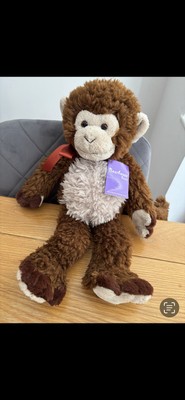 Charlie Bears Bearhouse Bär Feuerstein - weicher flauschiger und kuscheliger Plüschaffe