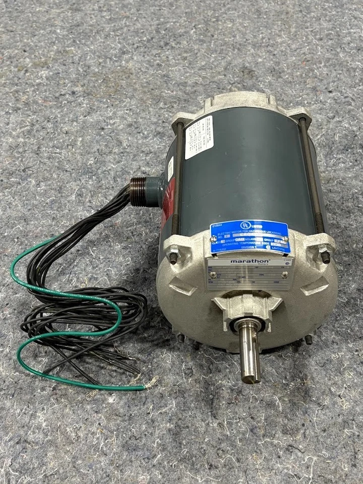 Marathon Motors 1/3 1/4 HP Hazardous Loc Motor 3Ph, 1725 Nameplate RPM, 230/460V - Image 2 of 4