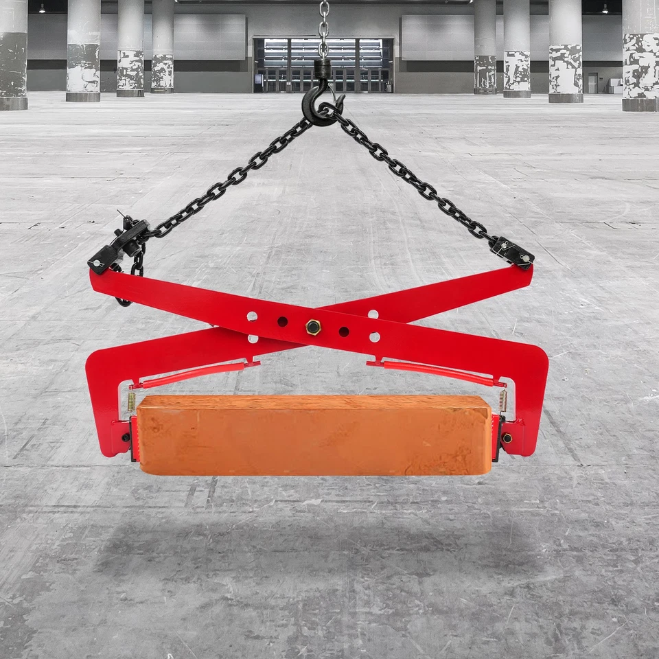 Abrazadera de elevación de piedra ajustable de alta resistencia Abrazadera de tijera Abrazadera de piedra 800 kg Foto 3 de 4