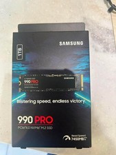 Samsung 990 Pro 1TB Internal SSD PCIe Gen 4x4 NVMe- Black