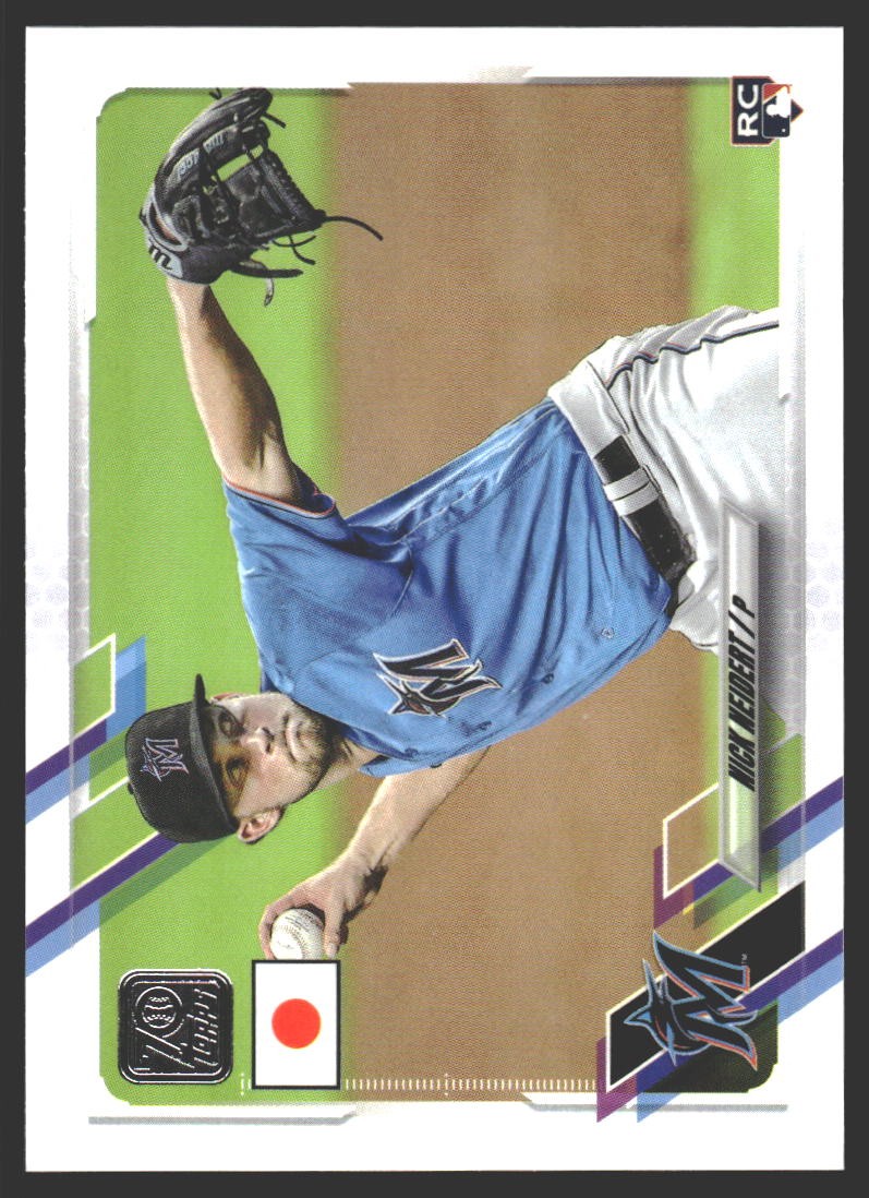 Nick Neidert #7 2021 Topps Japan Edition Miami MarlinsRC Rookie