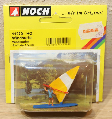NOCH 11270, Windsurfista y figura, H0, 1:87 | Condition: Neu