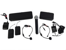 Shure BLX88 BLX4 Wireless Microphone System Bundle PG58 BLX1 Headsets Tested