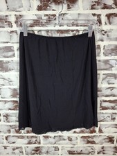 Jockey Medium Skirt Slip Above Knee Black Lace Trim