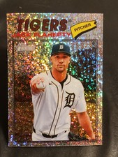 2026 Topps Heritage✨SP-Silver Sparkle Refractor✨#204 Jack Flaherty - Detroit 🐯