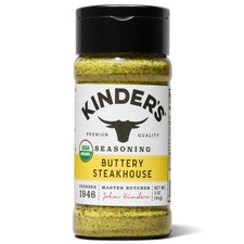 Kinder's Organic Buttery Steakhouse Rub, Premium Quality Seasoning, MSG Free,...