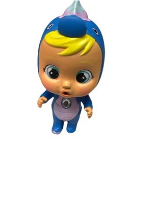 Cry Babies Magic Tears IMC Toys Blue Costume Baby Figure 3  Pre-Owned