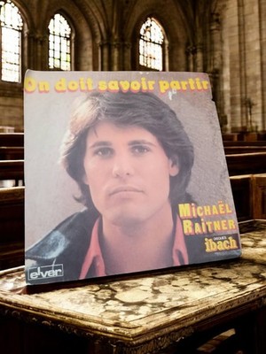 Vinyl 45 Umdrehungen Michael Raitner Man muss wissen gehen Vintage 70er Elver Ib