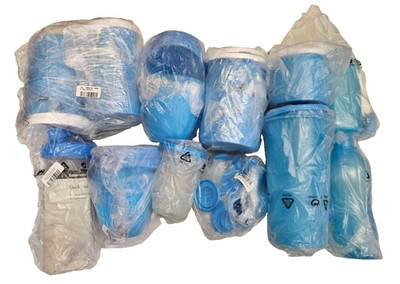 Tupperware  28 Container Blue Lot