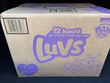 Luvs Luv-4104 Diapers - Size 1, 294 Disposable Diapers, Took 1 Out For Picture