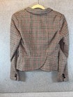 H&M Blazer Womens Houndstooth Pockets Button Long Sleeve Sz 8 — photo 10