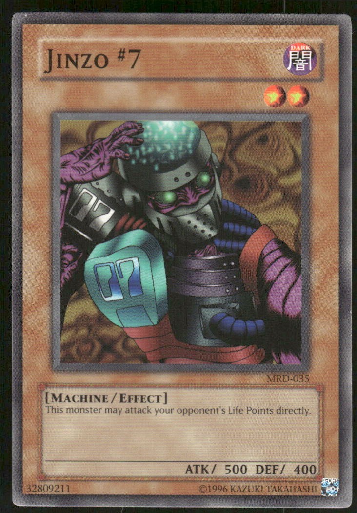Jinzo #7 1996 Yu-Gi-Oh! TCG Card (LP) | eBay