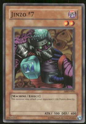 ユンソントレカ7 Jinzo #7 1996 Yu-Gi-Oh! TCG Card (LP) | eBay
