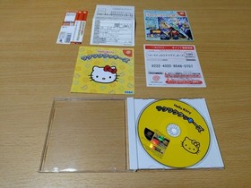 Hello Kitty Waku Waku Cookies Sega Dreamcast DC Rare Used Game Good NTSC-J Japan