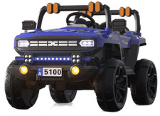 Bruce  Shark BS-12V-RideOnTruck-Blue 12V Ride-On Truck Electric Car for Kids,