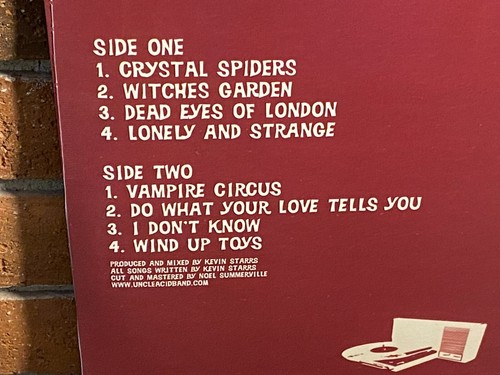 UNCLE ACID AND THE DEADBEATS - Vol. 1, Limited SWAMPY GREEN VINYL LP New! - Picture 4 of 8