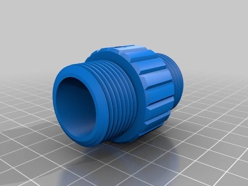 Garden Hose Thread Adapter — US (GHT) to UK (BSP) - 第 2/2 張圖片