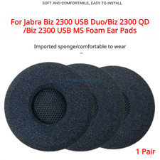 Replacement Foam Ear Pads for Jabra Biz 2300 USB Duo/Biz 2300 QD/Biz 2300 USB MS