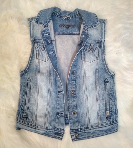 distress Denim Jean Jacket 