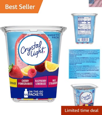 Lemonade, Cherry Pomengrate, Raspberry Lemonade & Wild Strawberry Powdered Dr...