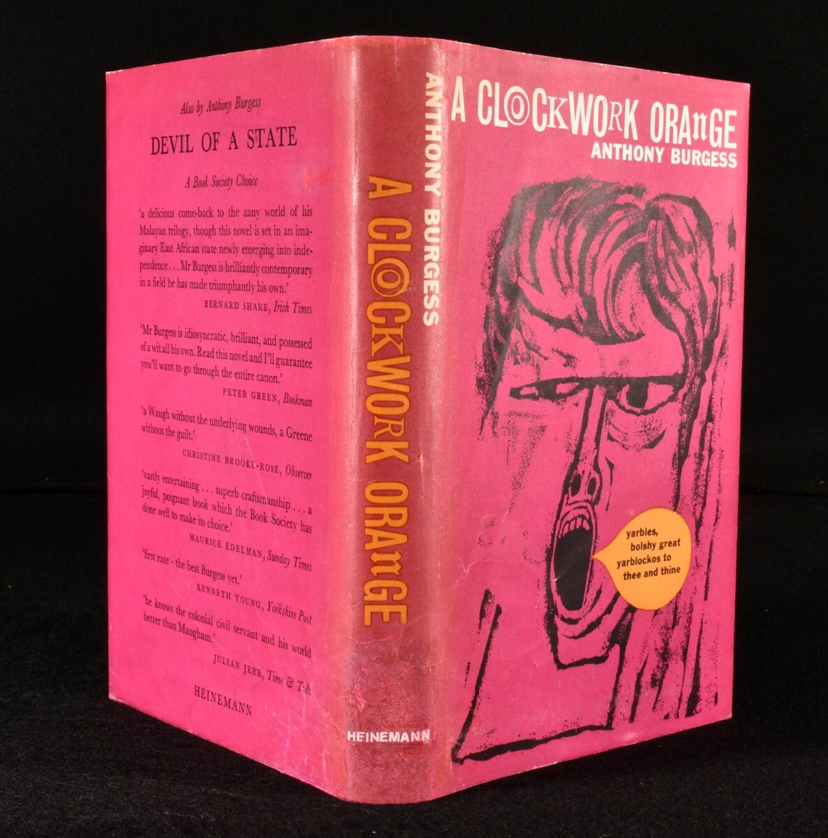 1962 A Clockwork Orange First Edition Anthony Burgess Novel | eBay