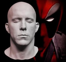 Ryan Reynolds 1:1 Life Mask Cast ? Deadpool ? The Hitman's Bodyguard - Free Guy