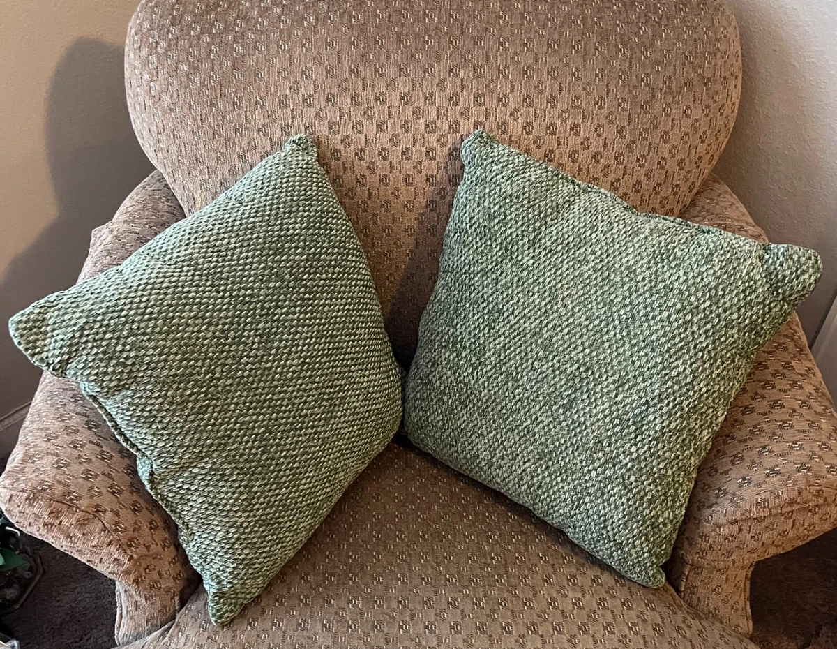 New multi green throw pillows. Beautiful for any part of your