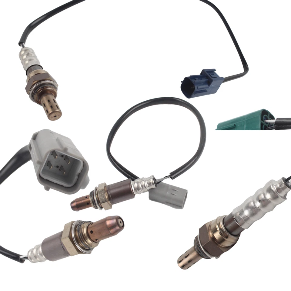 Sensores de oxígeno lambda O2 aguas arriba y aguas abajo para SUZUKI Equator 2009-10 4 piezas Foto 3 de 4