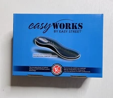 Easy Works by Easy Street Black Lyndee Slip resistant Clogs Women's Size 9.5