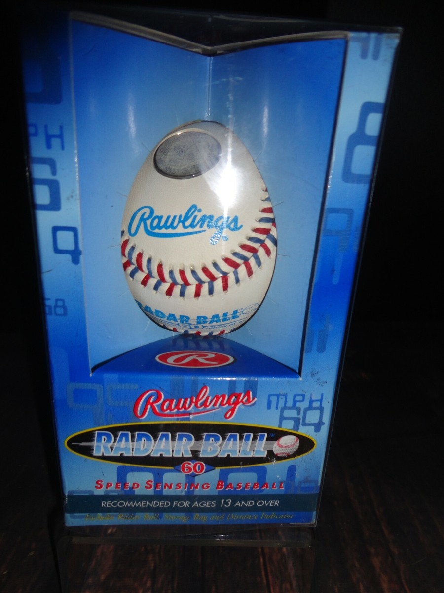 Rawlings, Balle Radar Vintage 60 Speed Sensing Baseball Dans Sa Boite D