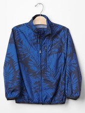Boy's GAP Cozy Packable Windbreaker Jacket Printed Ripstop Windbuster BNWT