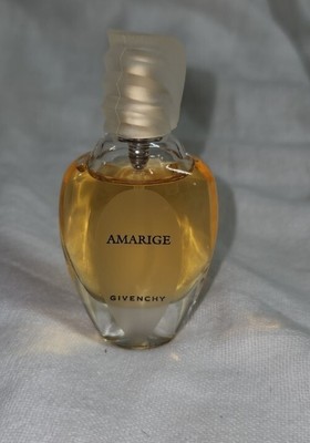 Vintage Amarige by Givenchy  parfum Mini .5 Ounce Spray Almost Full 3 Inch