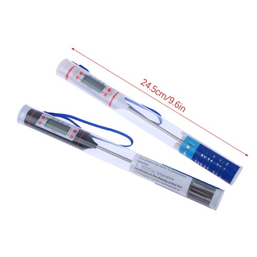 Food Baking Digital Kitchen Probe Thermometer Read Cooking Sensor Heat Tester - Bild 3 von 14