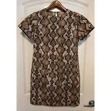 Michael Kors Snake Print Dress Size Small 