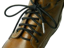 2 Pair Pack: 550 Paracord with Silver Steel Tips; Strongest boot laces Available
