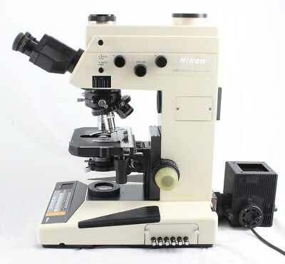 Nikon Microphot Microscope DIC Phase Contrast Darkfield 4x 10x 20x 40x 100x
